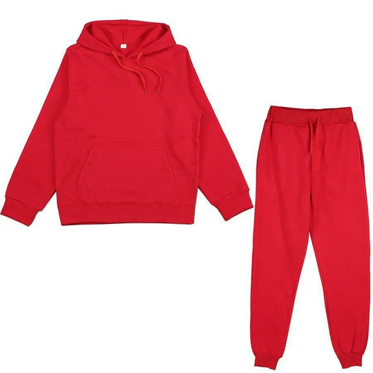 Unisex nan weiches Lounge-Set mit Oversize-Hoodie, taillenhoher Jogginghose und geripptem Knöchelabschluss Nord Taschen