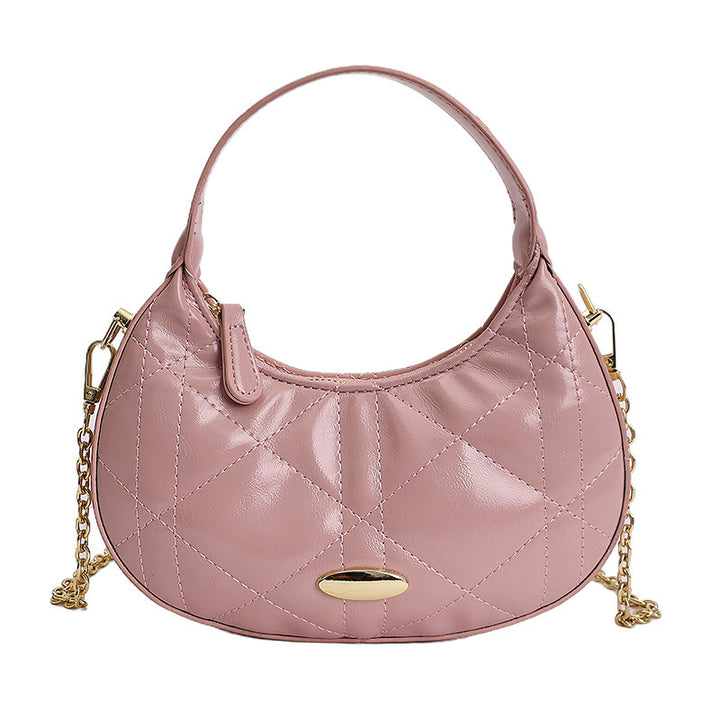 Damen elegante Hobo-Tasche mit hochwertiger Steppung Nord Taschen