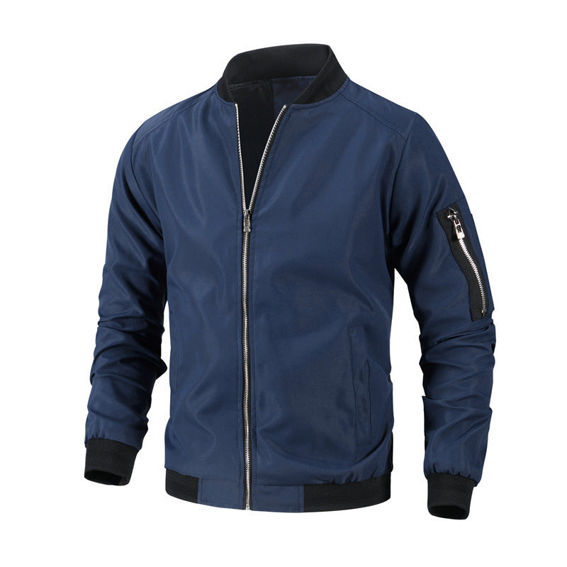Herren Modische Bomberjacke mit funktionalen Taschen Nord Taschen