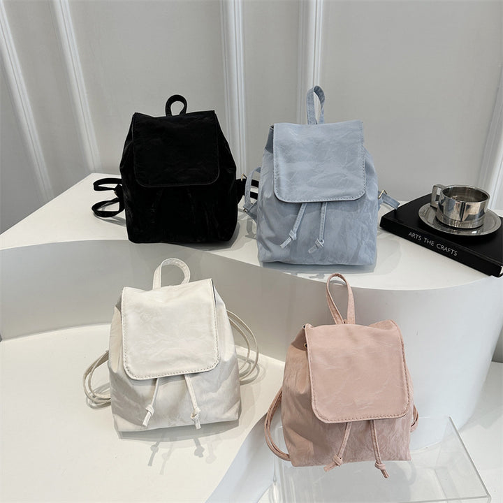 Damen Mini-Rucksack mit praktischem Verschluss und modischer Optik Nord Taschen