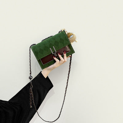 Damen Clutch-Tasche mit luxuriösem Karomuster und elegantem Kettenriemen Nord Taschen