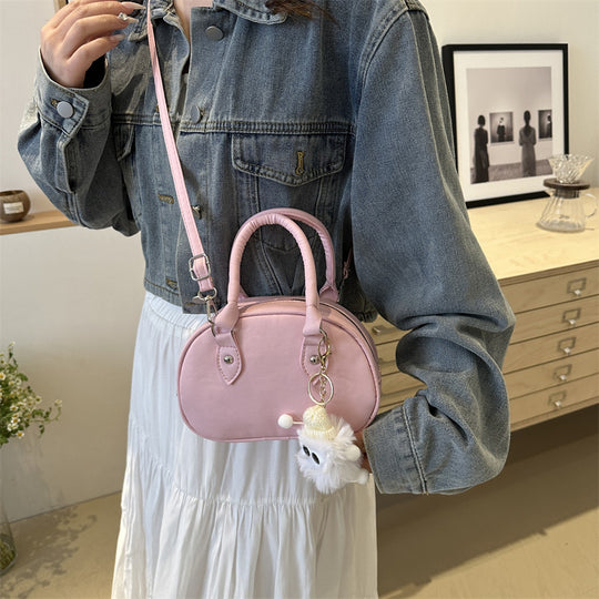 Damen elegante Umhängetasche aus hochwertigem Kunstleder mit abnehmbarem Schulterriemen Nord Taschen