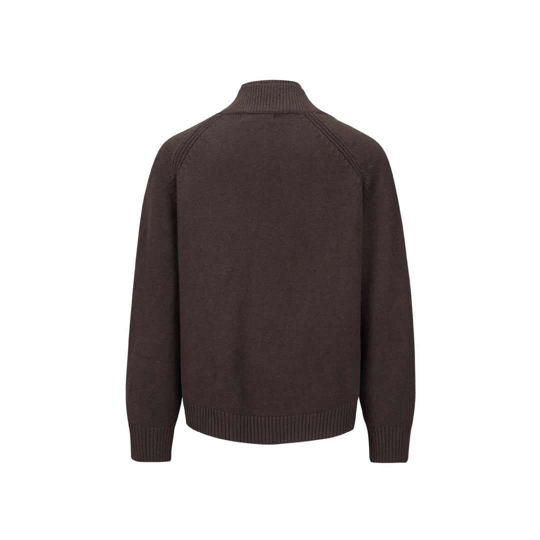 Herren Grobstrick-Cardigan mit Schalkragen und Rippenbündchen Nord Taschen