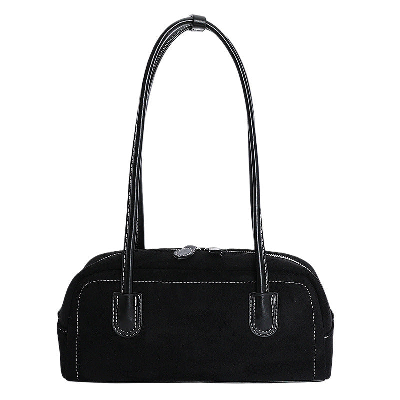 Damen Hobo-Tasche aus weichem Veloursleder mit elegantem Design Nord Taschen