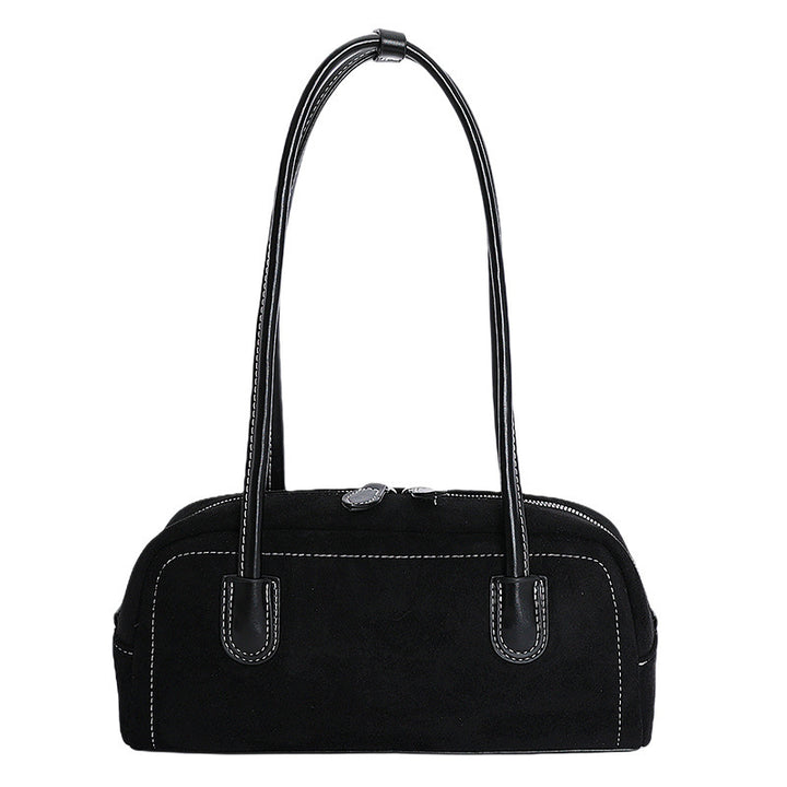 Damen Hobo-Tasche aus weichem Veloursleder mit elegantem Design Nord Taschen