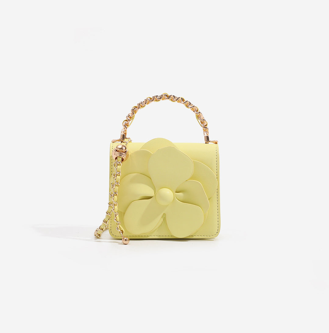 Damen Mini-Handtasche mit verspieltem Blumenmotiv Nord Taschen