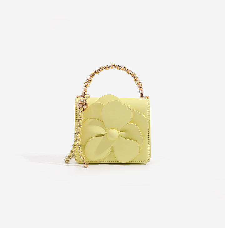 Damen Mini-Handtasche mit verspieltem Blumenmotiv Nord Taschen