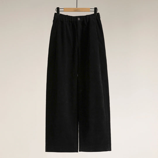 Damen Modische, weite Cordhose Nord Taschen
