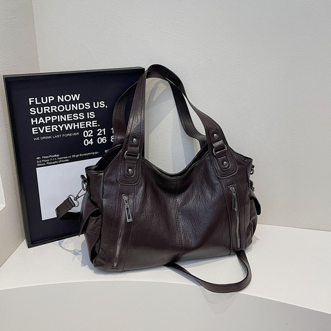 Damen modische und geräumige Handtasche mit mehreren Fächern Nord Taschen