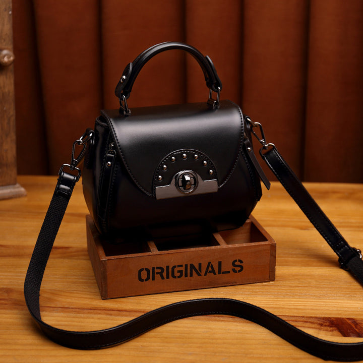 Damen elegante Handtasche mit Metallakzenten Nord Taschen