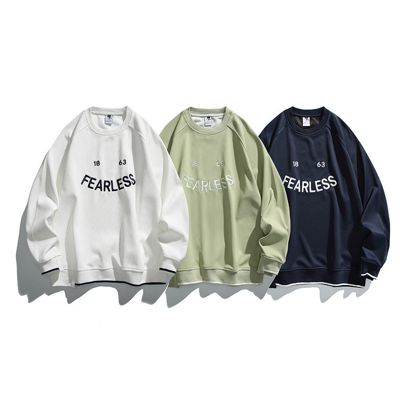 Unisex Oversize-Sweatshirt mit Raglanärmeln und markantem FEARLESS-Frontprint Nord Taschen