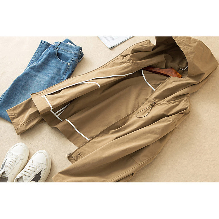 Damen Praktische Übergangsjacke Nord Taschen