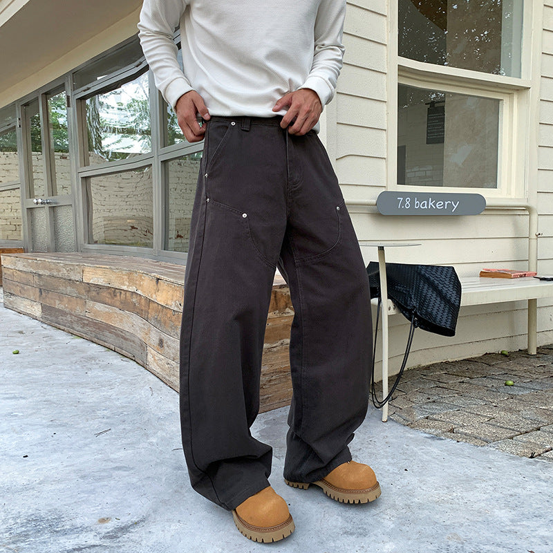 Herren Weite Handwerkerhose mit großen Cargo-Taschen Nord Taschen