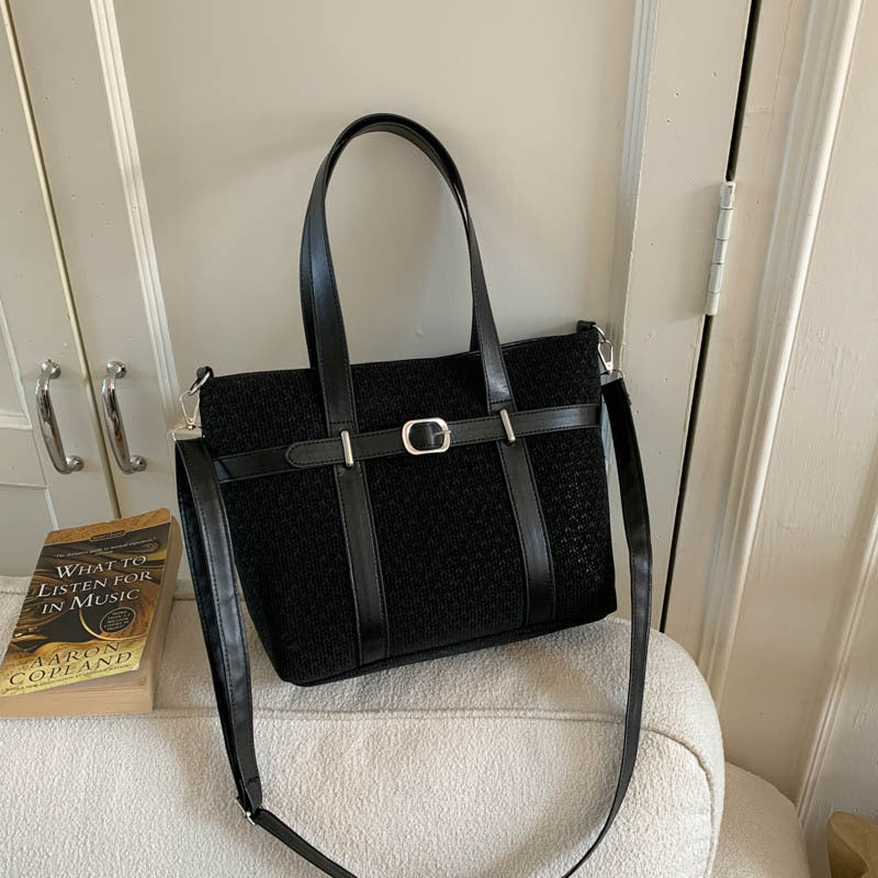 Damen modische Handtasche mit abnehmbaren Schultergurt Nord Taschen