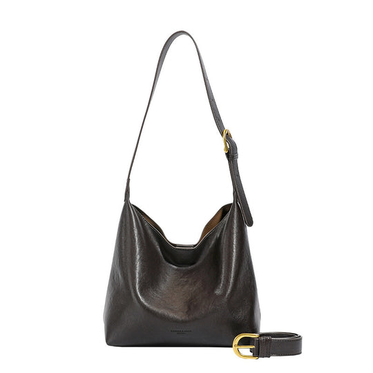 Damen stilvolle Hobo-Tasche aus hochwertigem Leder Nord Taschen