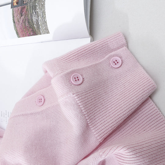 Damen Feiner Knopf-Cardigan mit Rundhalsausschnitt, schmaler Passform und Rippenabschlüssen Nord Taschen