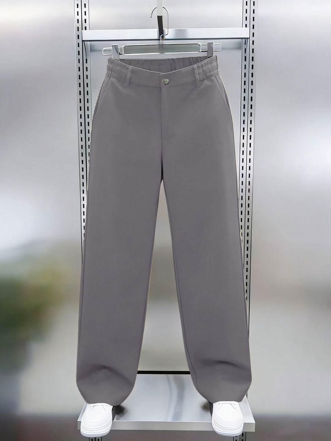 Herren weite Chinohose im Relaxed‑Fit mit elastischem Komfortbund und Seitentaschen Nord Taschen
