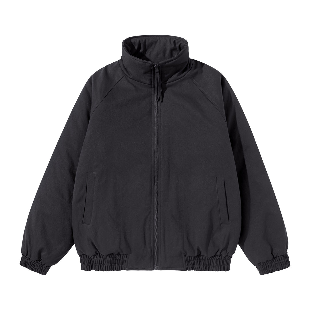 Unisex Kurz geschnittener Boxy‑Stehkragen‑Blouson mit elastischem Saum und verdeckten Einschubtaschen Nord Taschen