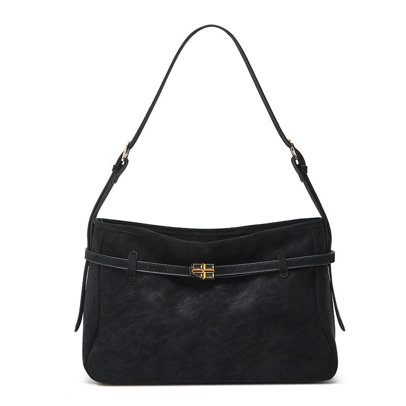 Damen Hobo-Tasche mit luxuriöser Samtoberfläche und elegantem Kettenverschluss Nord Taschen