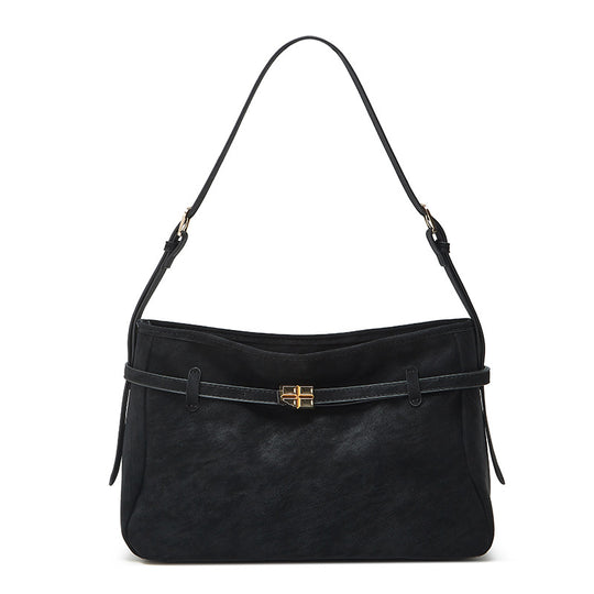 Damen Hobo-Tasche mit luxuriöser Samtoberfläche und elegantem Kettenverschluss Nord Taschen