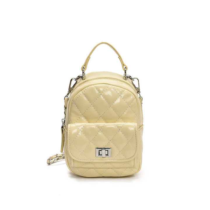Damen Rucksack im eleganten Steppmuster mit praktischen Fächern Nord Taschen