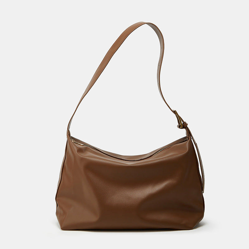 Damen Hobo-Tasche aus hochwertigem Kunstleder mit stilvollem, geschwungenem Design Nord Taschen