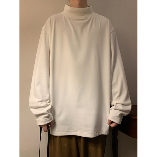 Herren Lässiger Rollkragen Pullover Nord Taschen