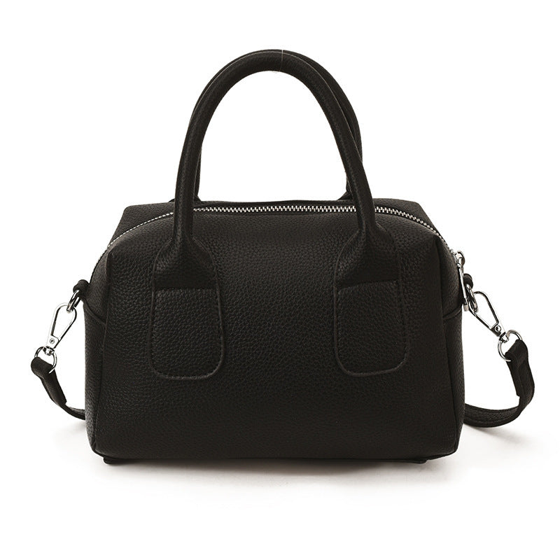 Damen strukturierte Handtasche mit abnehmbarem Schulterriemen Nord Taschen