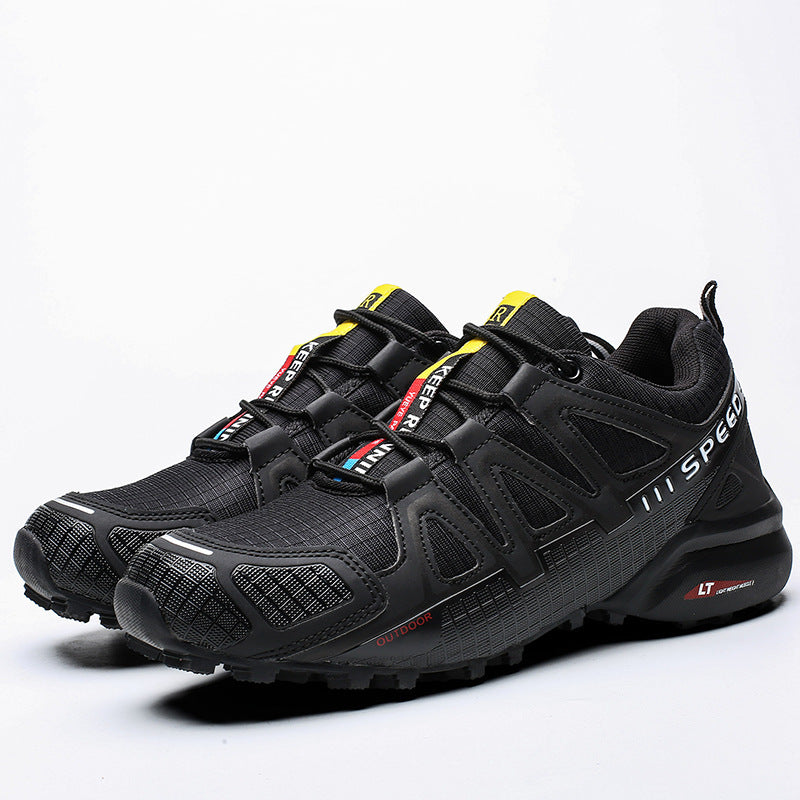 Damen leichte Trailrunning-Schuhe mit wasserdichtem Obermaterial und rutschfester Sohle