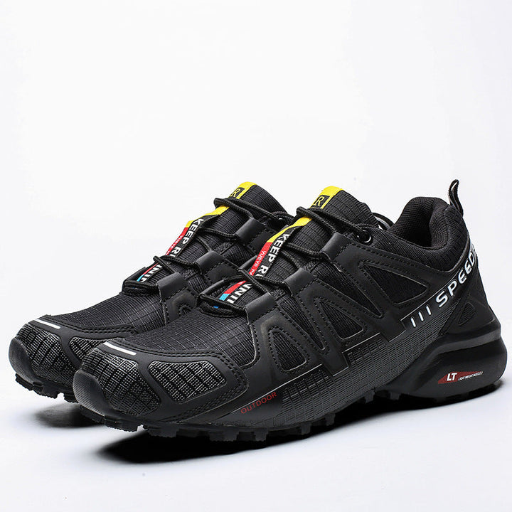 Damen leichte Trailrunning-Schuhe mit wasserdichtem Obermaterial und rutschfester Sohle