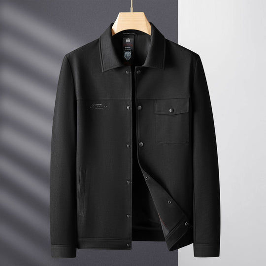 Herren Übergangsjacke im Workwear-Stil mit Druckknöpfen Nord Taschen