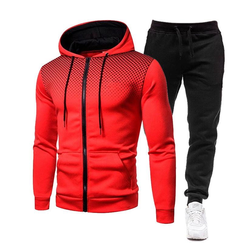 Herren Hoodie- und Jogginghose Set mit atmungsaktivem Design