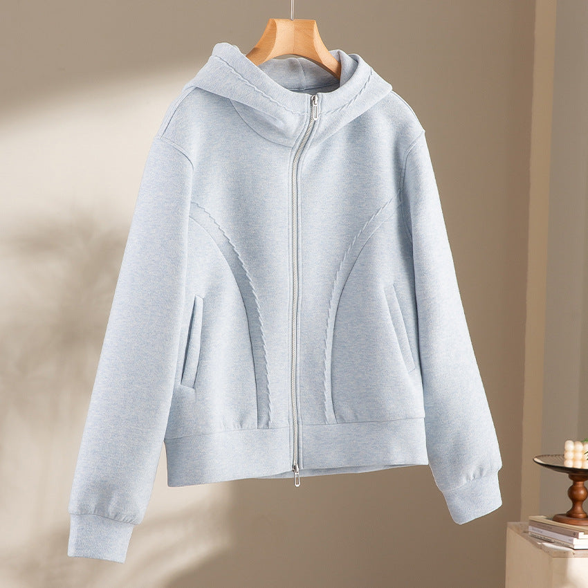 Damen Weiche High‑Waist Jogginghose aus Teddyfleece mit weitem Bein und Kordelzug Nord Taschen