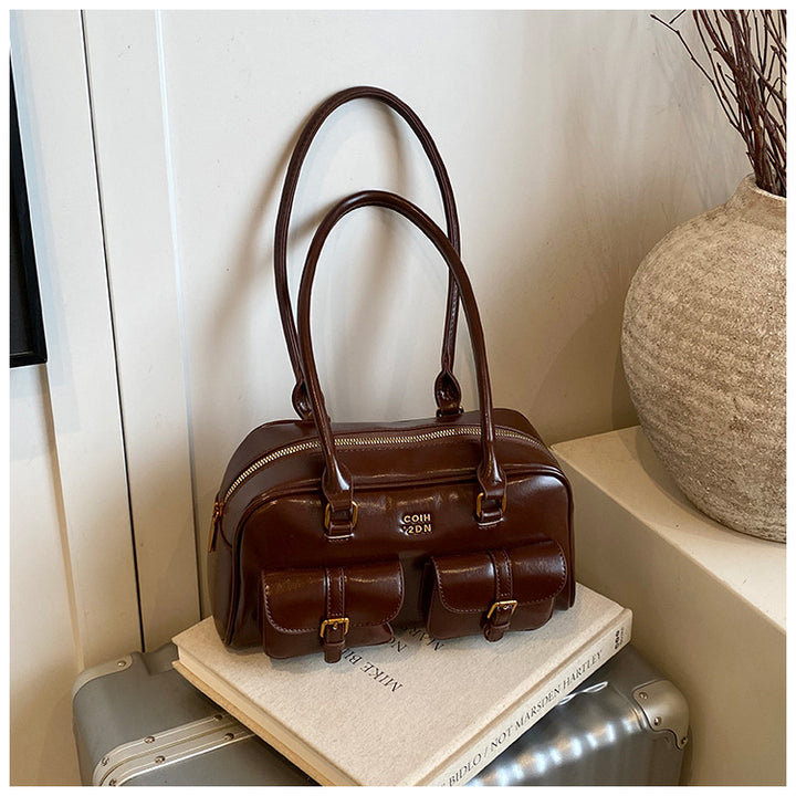 Damen modische Handtasche mit praktischen Fächern Nord Taschen