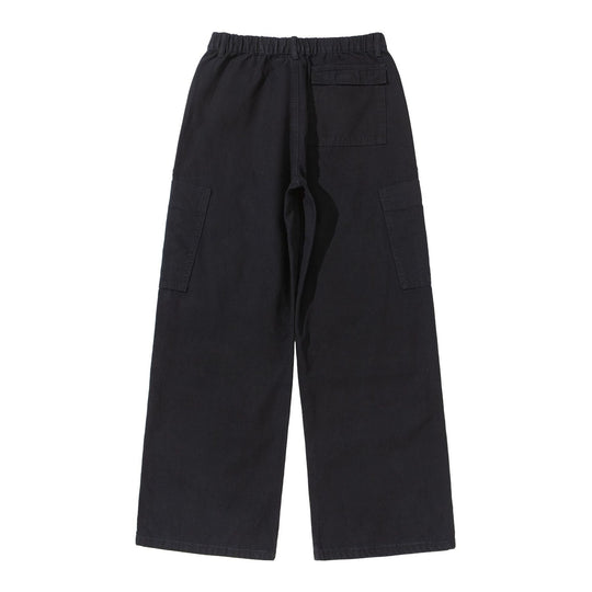 Damen Weite High‑Waist Cargo‑Hose mit aufgesetzten Taschen und verstärkten Kniepartien Nord Taschen