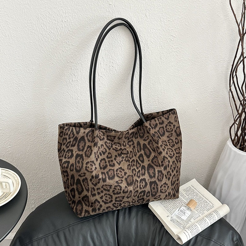 Damen elegante Umhängetasche im modernen Leoparden-Design Nord Taschen