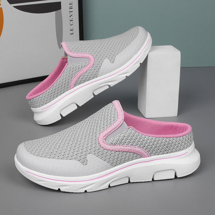 Damen Bequeme Clogs mit atmungsaktivem Mesh-Obermaterial