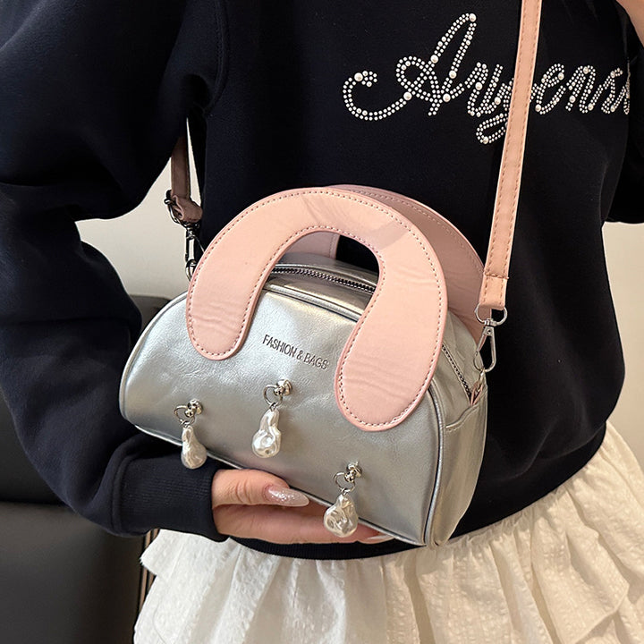 Damen Designer-Handtasche mit einzigartigem Perlenschmuck Nord Taschen