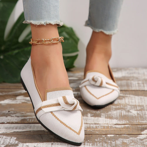 Damen Spangenballerinas mit Knötchen-Details und atmungsaktivem Obermaterial Nord Taschen