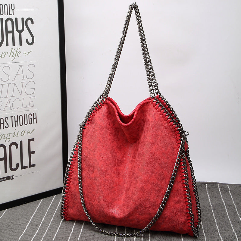 Damen Hobo-Tasche mit eleganter Kettenakzent und geräumigem Innenraum Nord Taschen