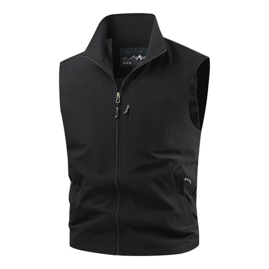 Herren Multifunktionale Outdoor-Gilet Nord Taschen