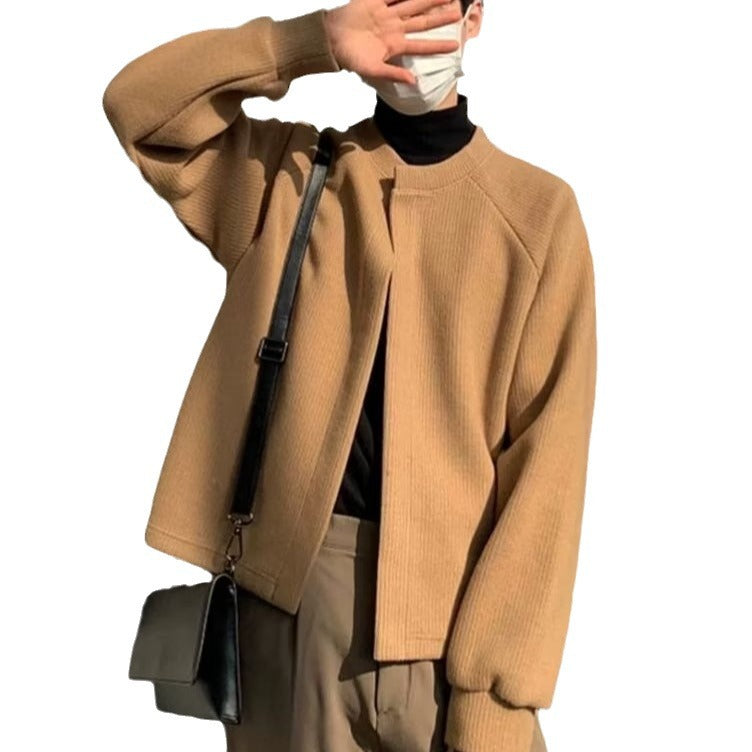 Damen Bequeme Strickjacke mit oversized Schnitt Nord Taschen