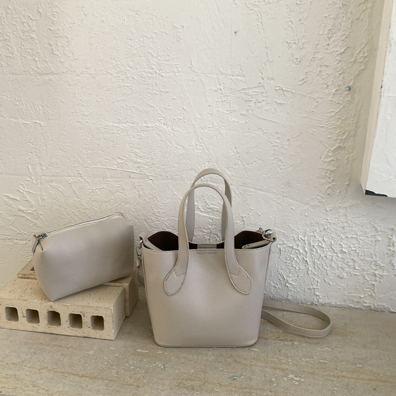 Damen Mini-Umhängetasche mit abnehmbarem Kosmetiktäschchen Nord Taschen