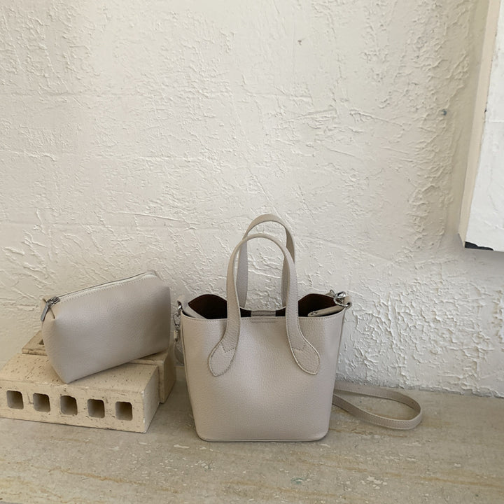 Damen Mini-Umhängetasche mit abnehmbarem Kosmetiktäschchen Nord Taschen