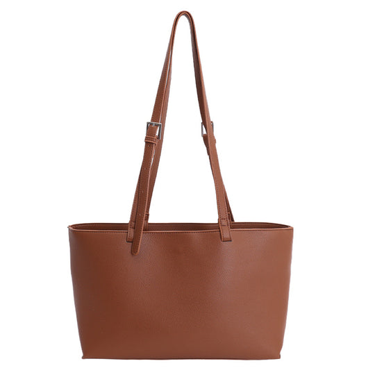 Damen geräumige Shopper Tasche aus hochwertigem Kunstleder Nord Taschen