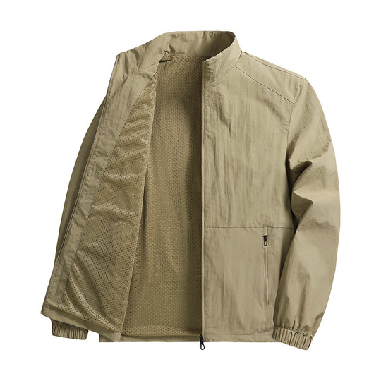 Herren Leichte Funktionsjacke mit Innenfutter Nord Taschen