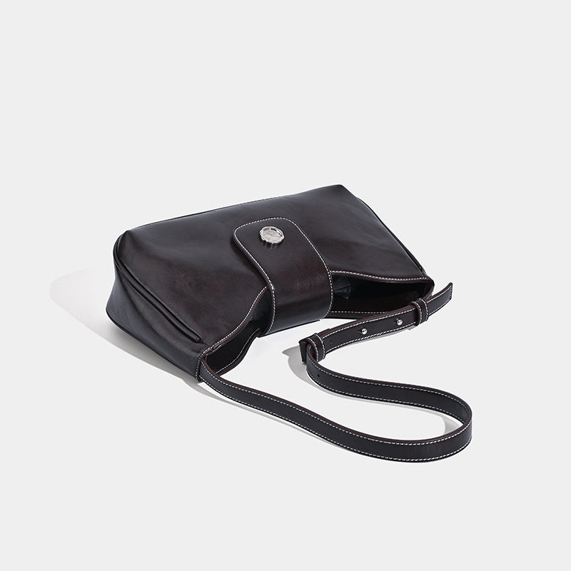 Damen Schultertasche mit eleganter Struktur und verstellbarem Riemen Nord Taschen
