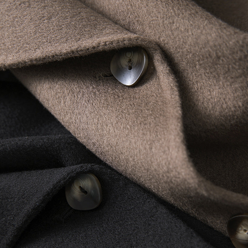 Damen Modische Kurzarmpulloverjacke Nord Taschen