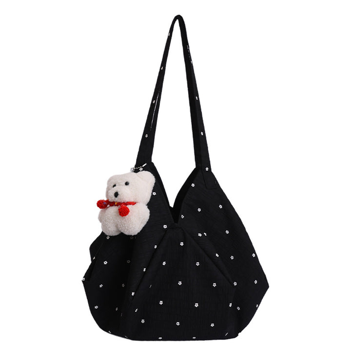 Damen Tragetasche mit einzigartigem Design und niedlichen Anhänger Nord Taschen