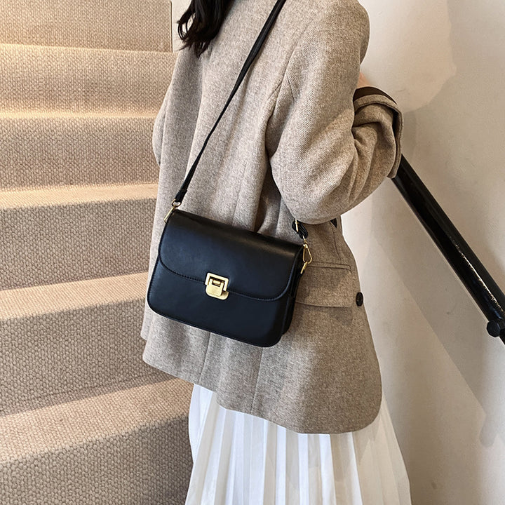 Damen elegante Umhängetasche mit edlem Verschluss Nord Taschen